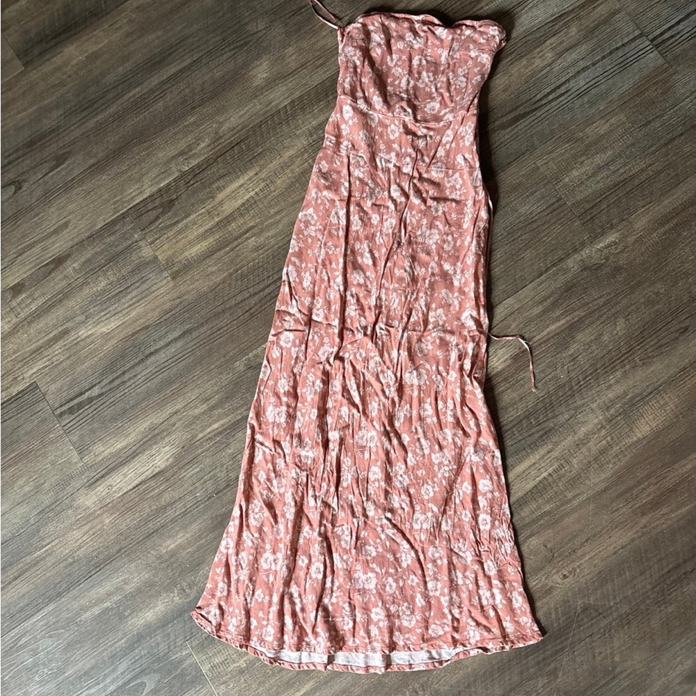 Aeropostale Pink Strapless Sundress